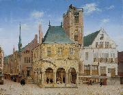 Pieter Jansz Saenredam The old town hall of Amsterdam. USA oil painting artist